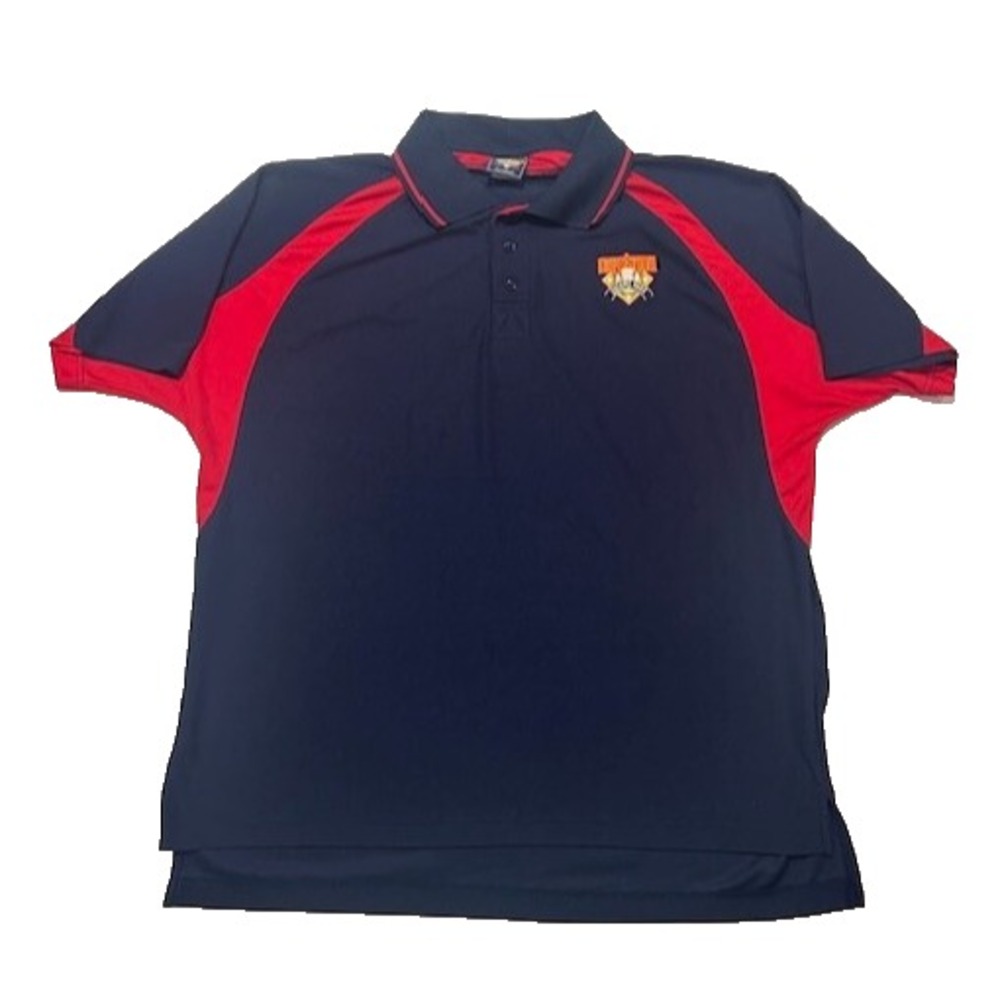 Cooperstown‎ Dreams Park Polo Shirt Men's Blue Short Sleeve Pullover - Size L